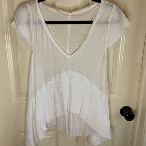 Free People XS white top.